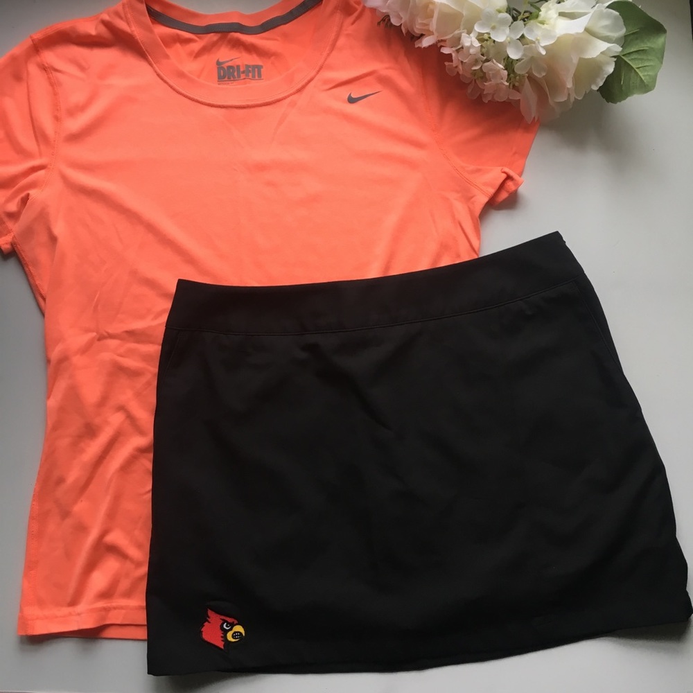 Adidas // Black Cardinal Athletic Sports Skort - Picture 1 of 8